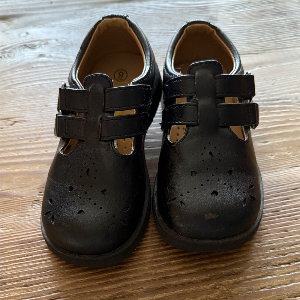 Sofia Black T strap Maryjane girls Shoes